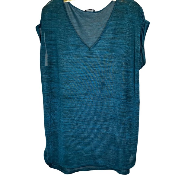 George Tops - George Vibrant Stretchy Tee Plus sz 1x EUC